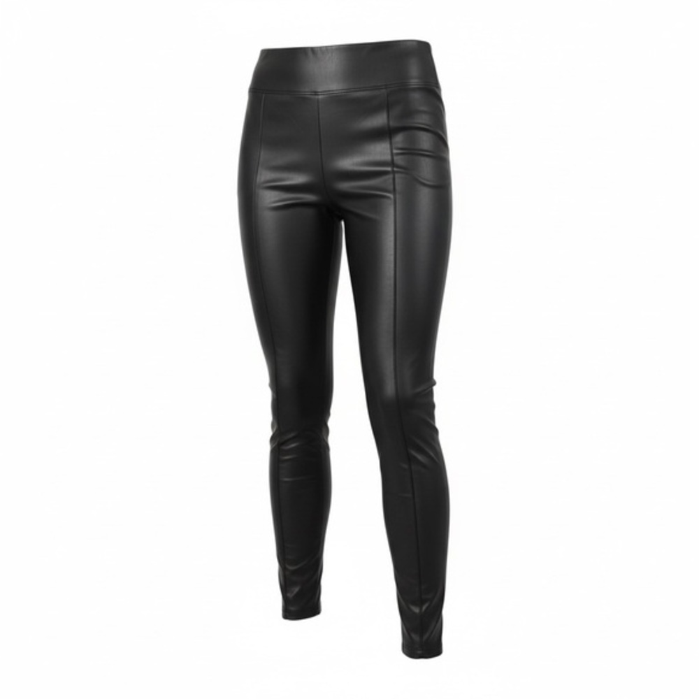🖤 Nine West Faux Leather Leggings – Size M